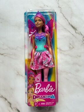 Barbie Dreamtopia Pink And Purple Fairy Barbie Doll GJJ99